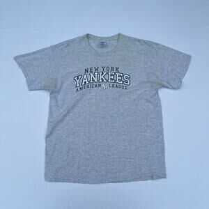 Y2K Jerzees MLB New York Yankees American Sports League XL